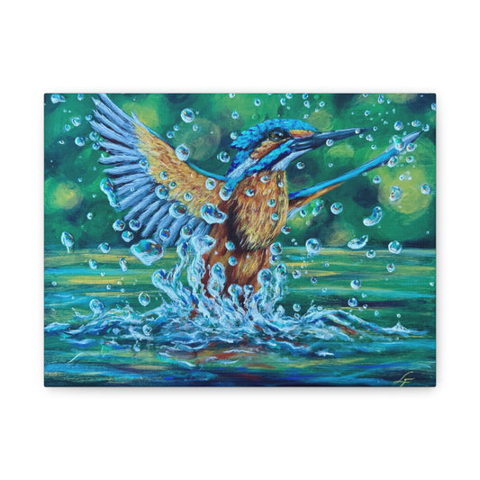 "Falling Up" Matte Canvas, Stretched, 1.25"