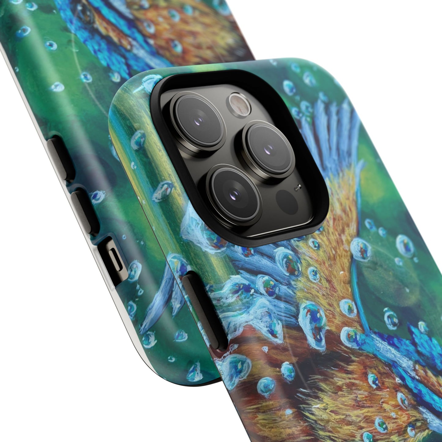 "Falling Up" Kingfisher iPhone Case Multiple Sizes — Tough Magnetic Protective iPhone Cover