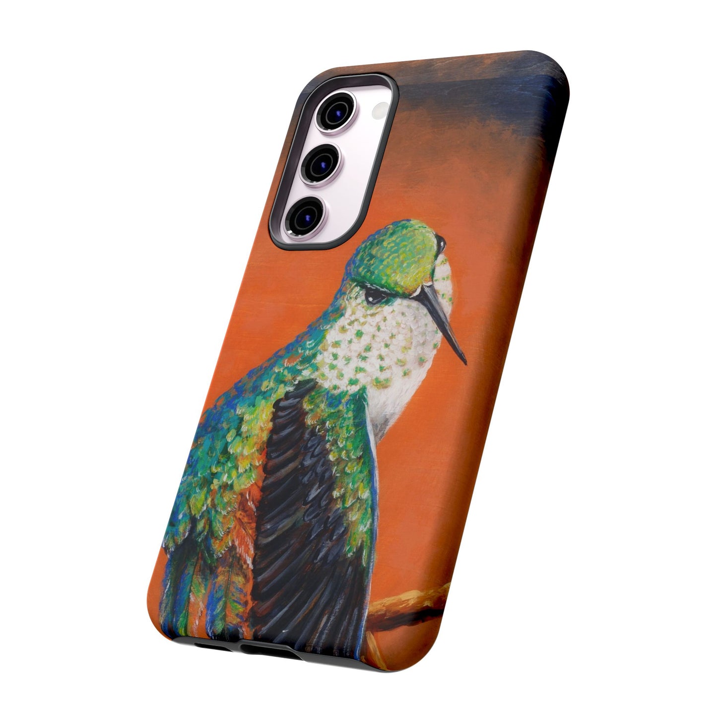 "Hummingbird Ballet" Art Samsung Galaxy Case Multiple Sizes — Colorful Protective Tough Case