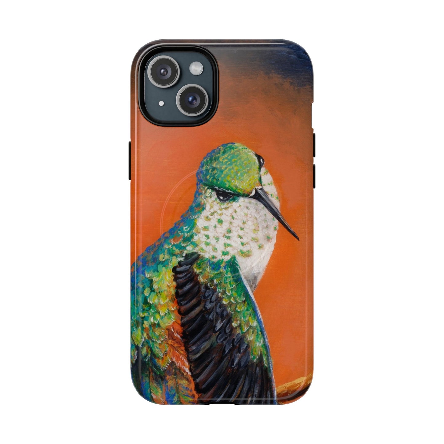 "Hummingbird Ballet" Tough Magnetic iPhone Case Multiple Sizes