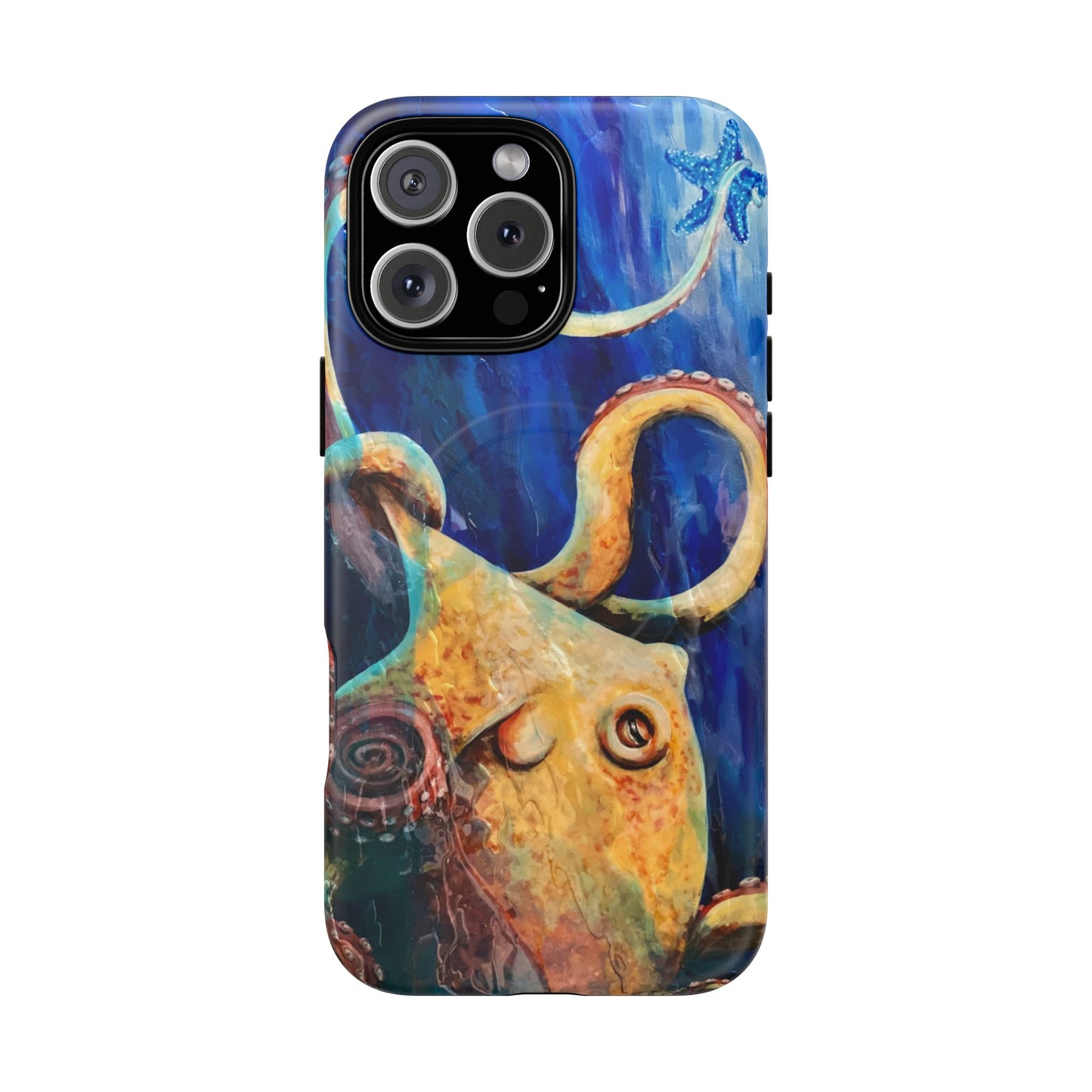 "Starcatcher" Octopus Tough Magnetic iPhone Cases