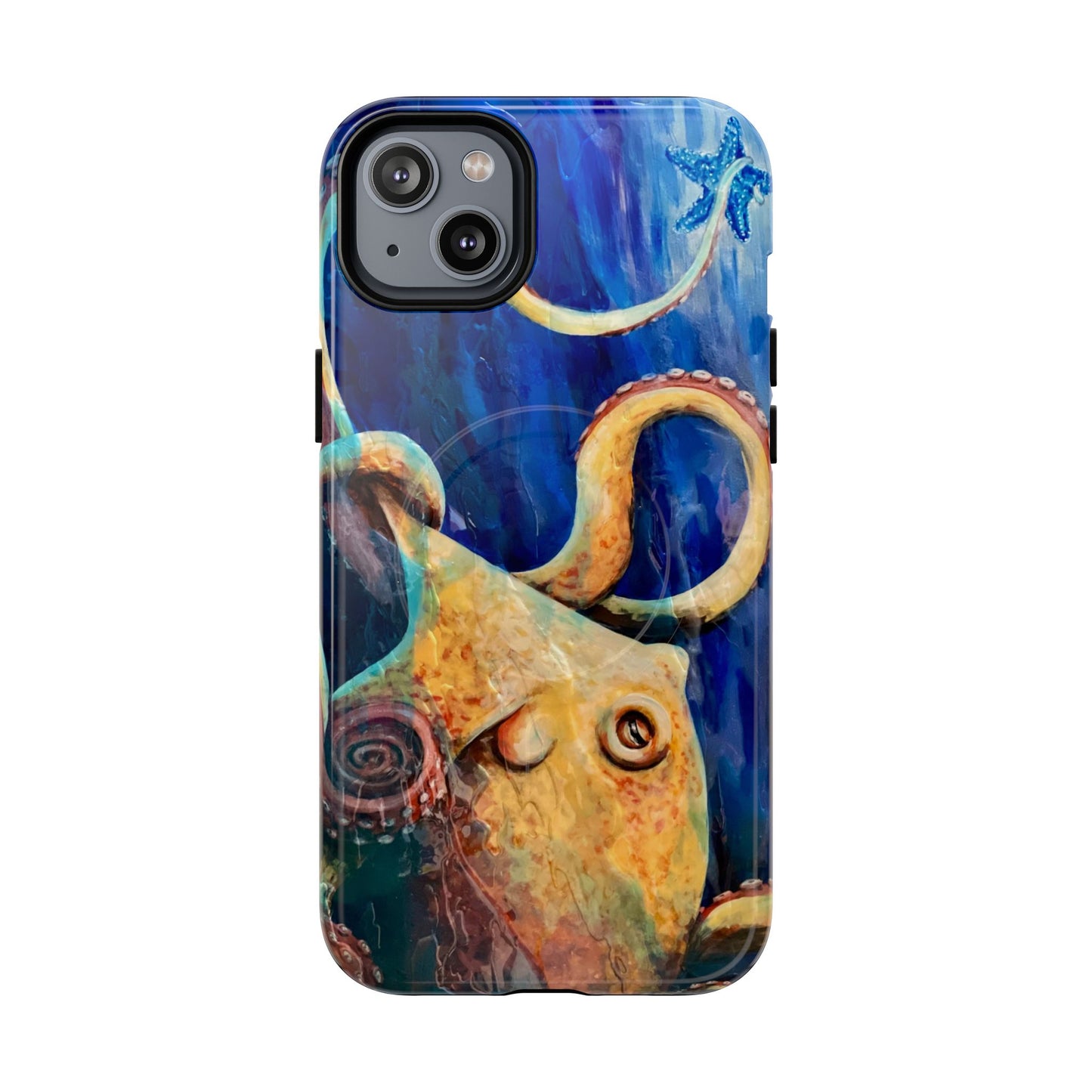 "Starcatcher" Octopus Tough Magnetic iPhone Cases