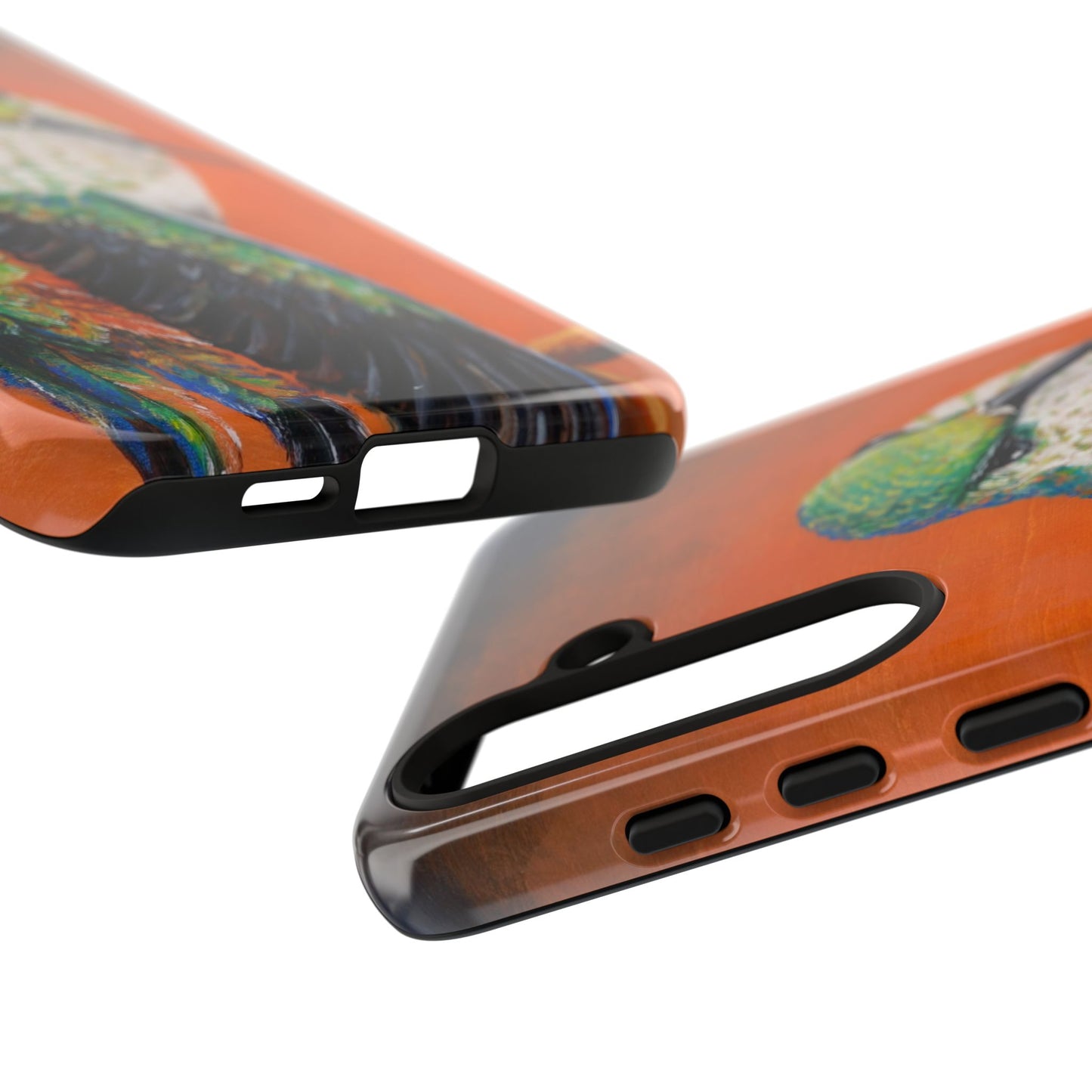 "Hummingbird Ballet" Art Samsung Galaxy Case Multiple Sizes — Colorful Protective Tough Case