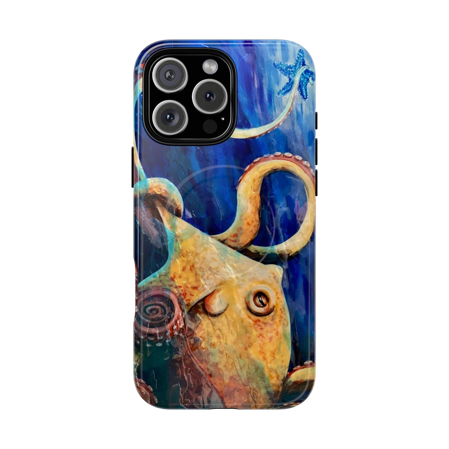 "Starcatcher" Octopus Tough Magnetic iPhone Cases