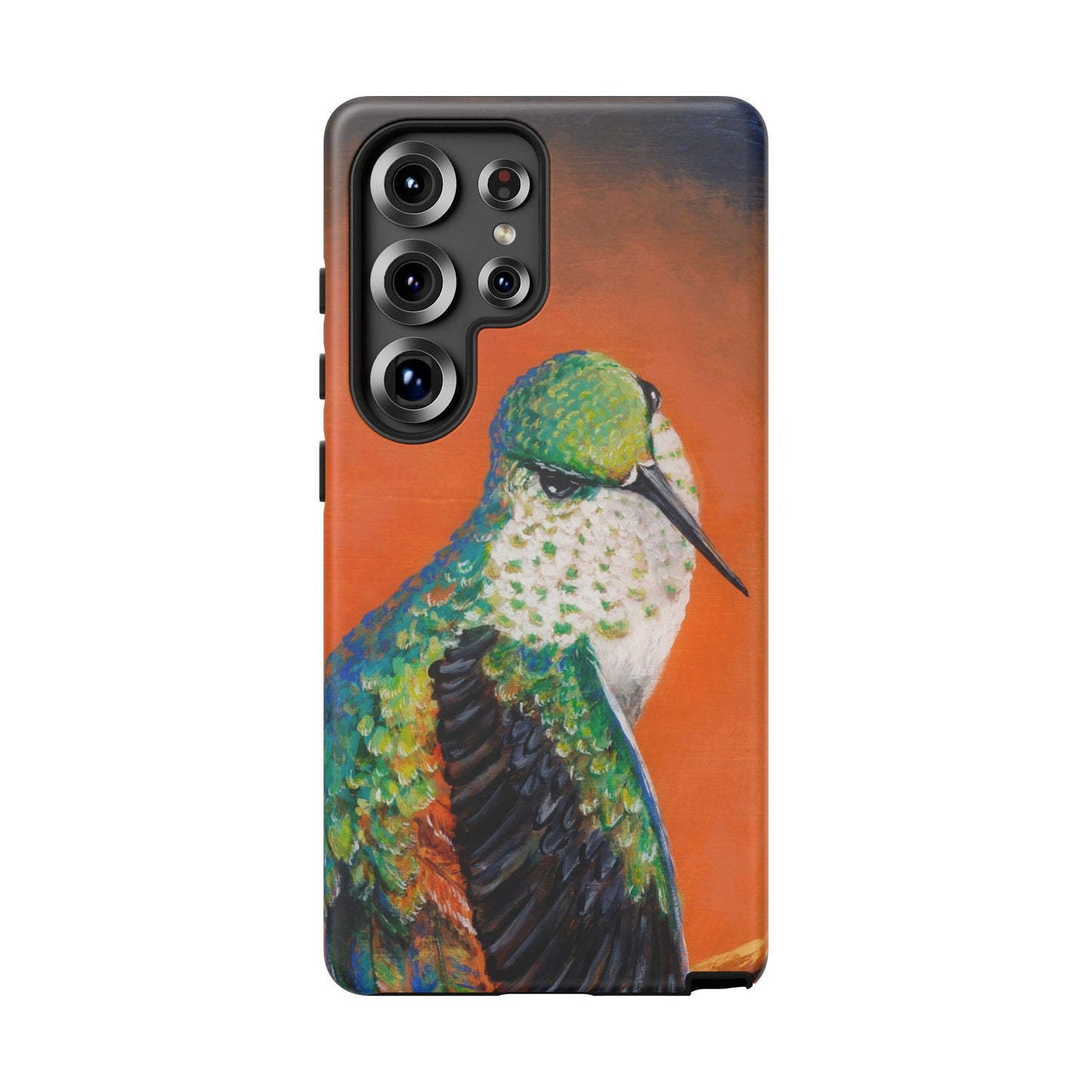 "Hummingbird Ballet" Art Samsung Galaxy Case Multiple Sizes — Colorful Protective Tough Case
