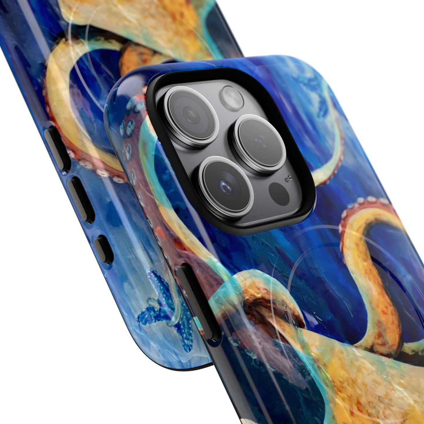 "Starcatcher" Octopus Tough Magnetic iPhone Cases