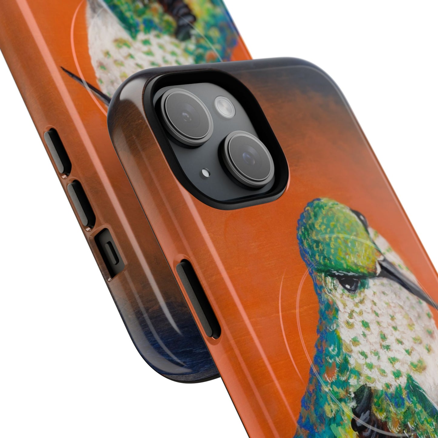 "Hummingbird Ballet" Tough Magnetic iPhone Case Multiple Sizes
