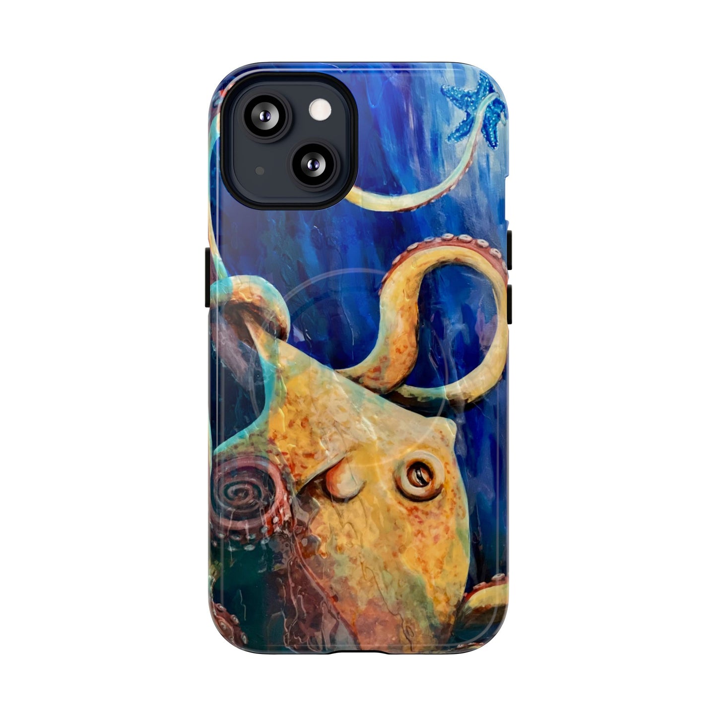 "Starcatcher" Octopus Tough Magnetic iPhone Cases