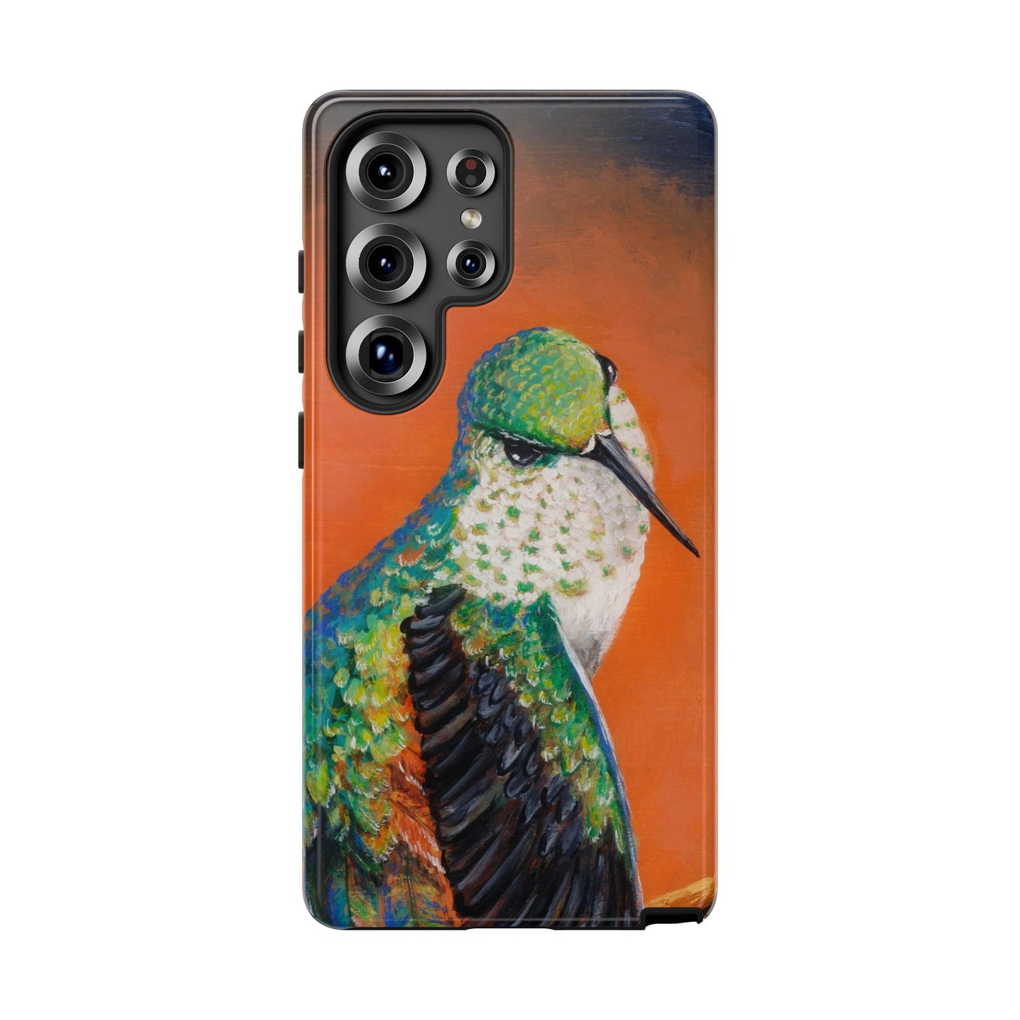 "Hummingbird Ballet" Art Samsung Galaxy Case Multiple Sizes — Colorful Protective Tough Case