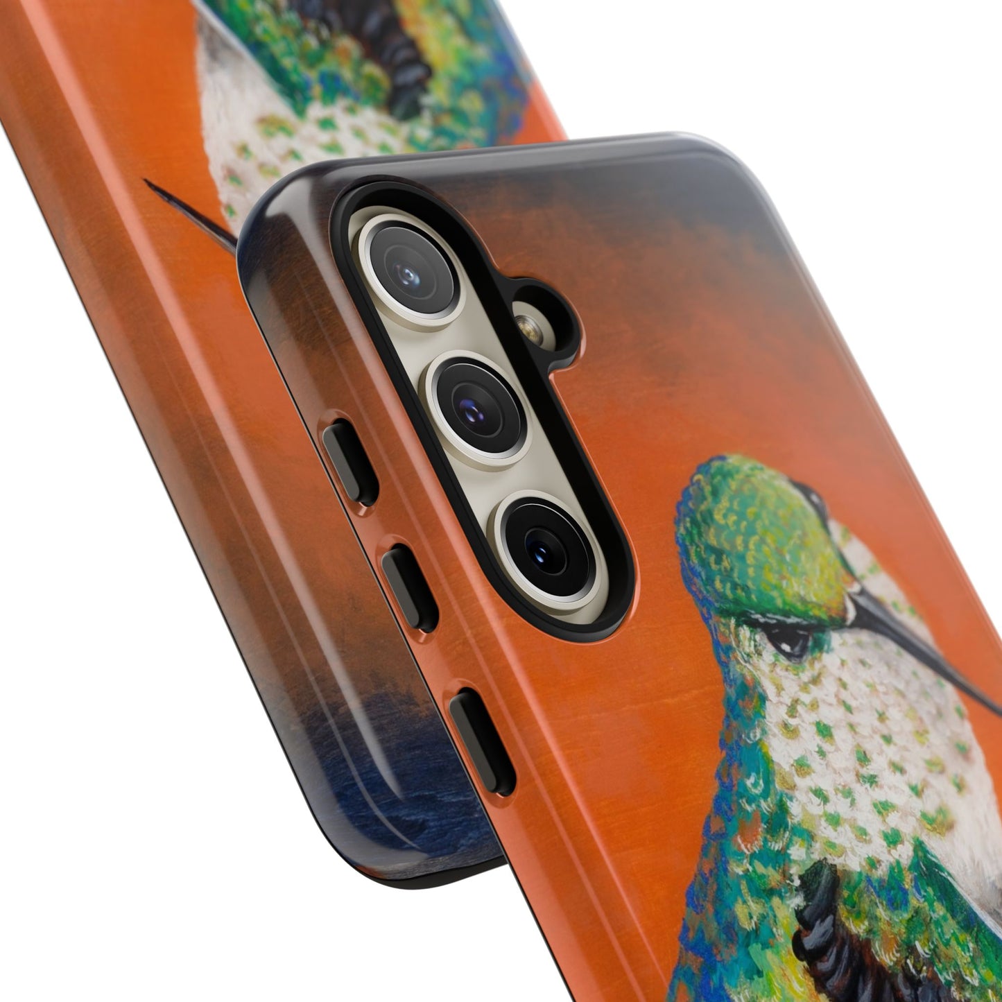 "Hummingbird Ballet" Art Samsung Galaxy Case Multiple Sizes — Colorful Protective Tough Case