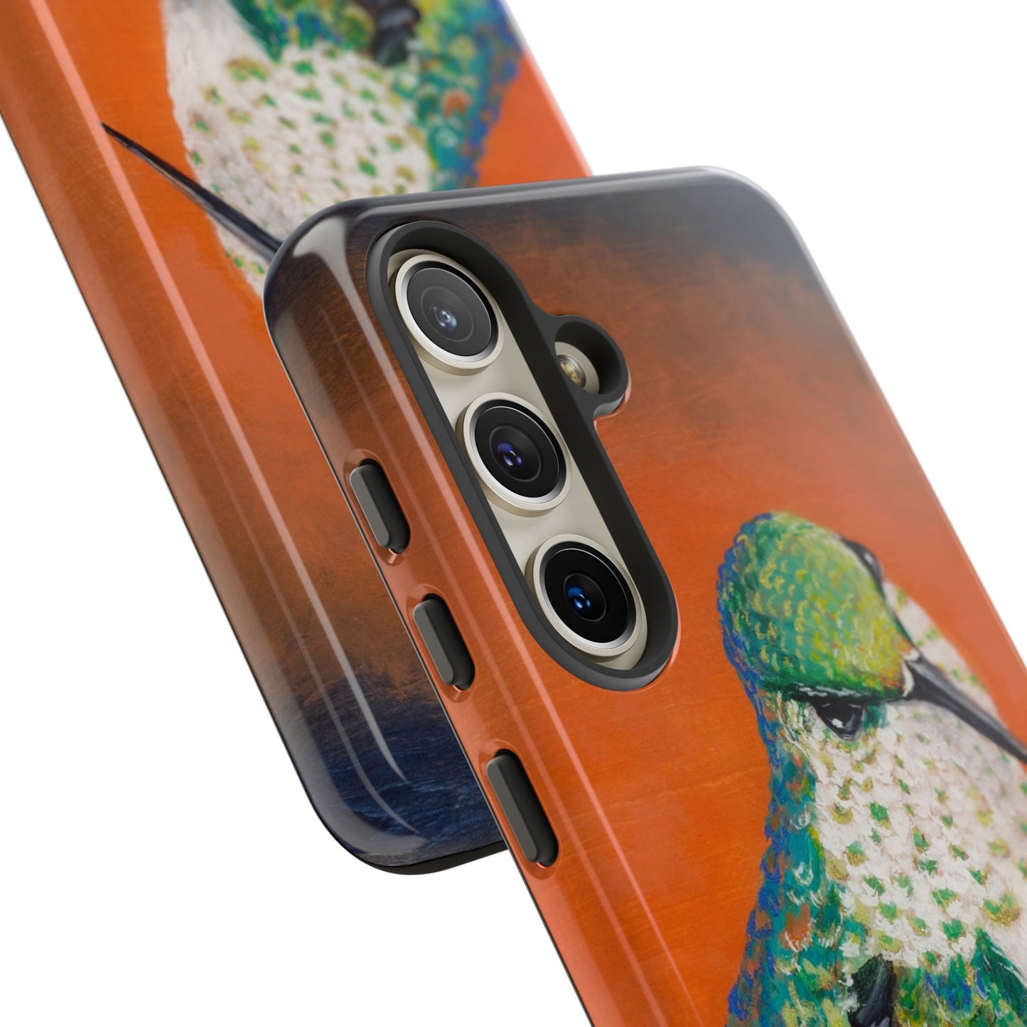 "Hummingbird Ballet" Art Samsung Galaxy Case Multiple Sizes — Colorful Protective Tough Case