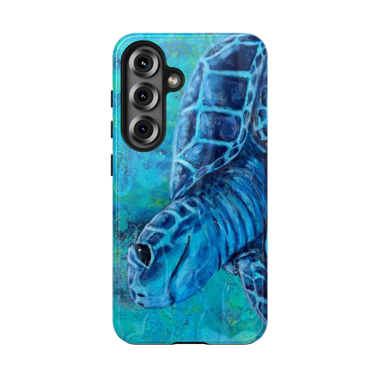 "Rufus" Sea Turtle Tough Samsung Galaxy Phone Case Multiple Sizes — Blue Ocean Protective Phone Cover