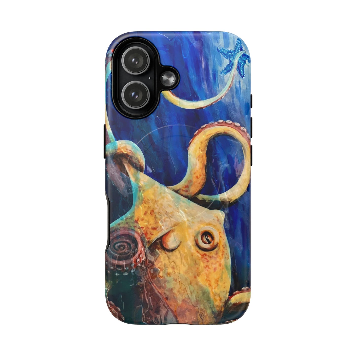 "Starcatcher" Octopus Tough Magnetic iPhone Cases