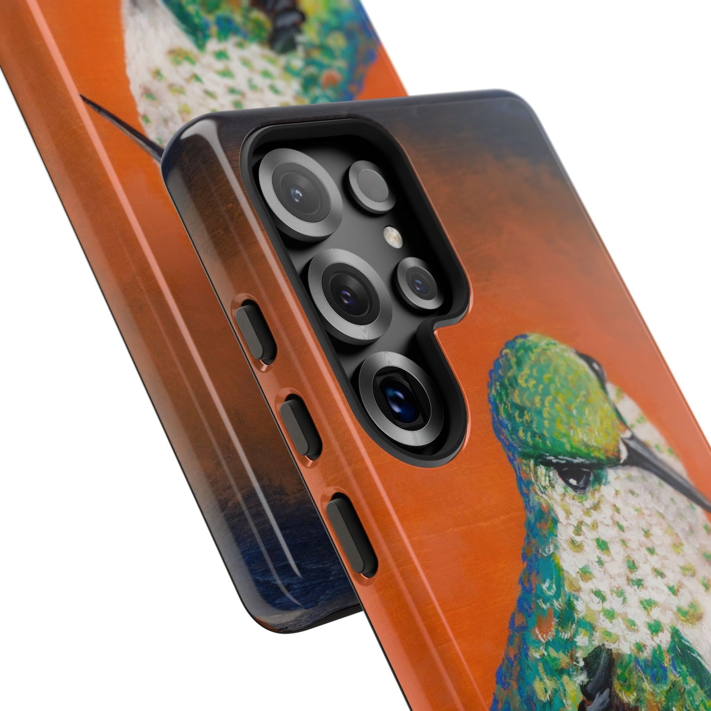 "Hummingbird Ballet" Art Samsung Galaxy Case Multiple Sizes — Colorful Protective Tough Case