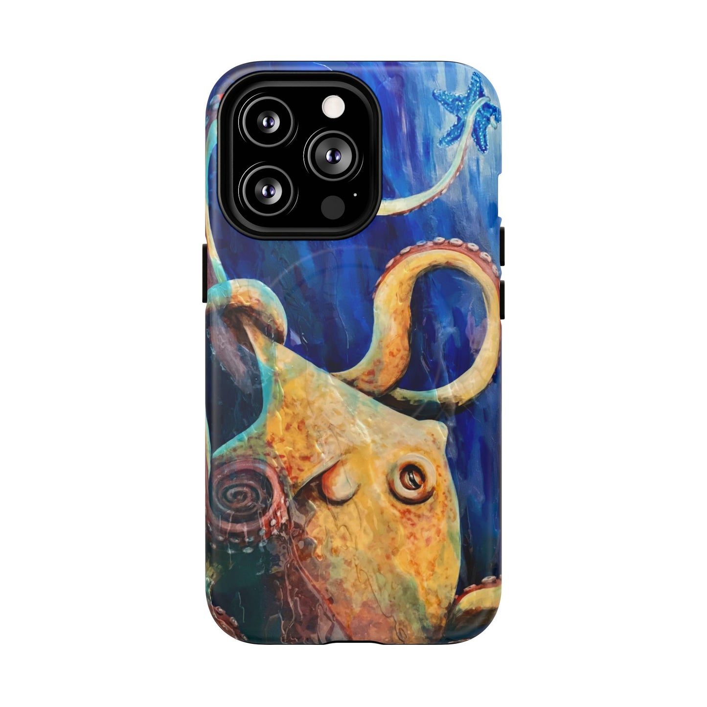 "Starcatcher" Octopus Tough Magnetic iPhone Cases